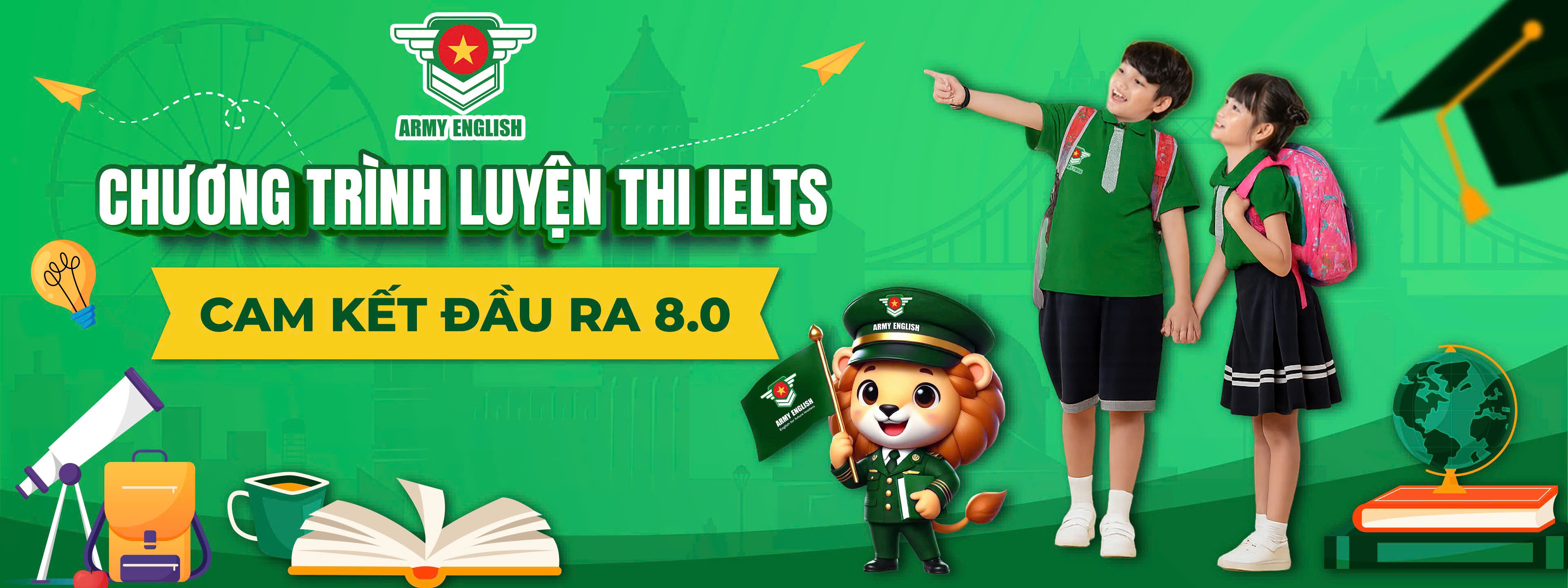 Lộ trình tiếng Anh chuẩn quốc tế cho học viên Army English